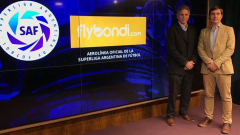 Flybondi es la aerolínea oficial de la Superliga