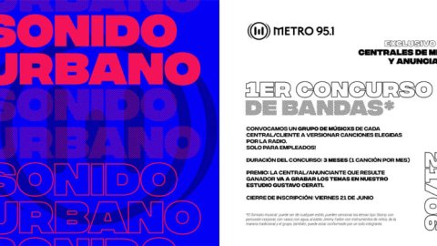 Continúa el concurso de bandas de Metro Media