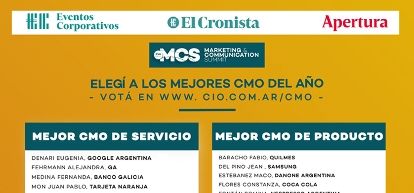 Se vienen los premios al Marketing y a la Comunicación