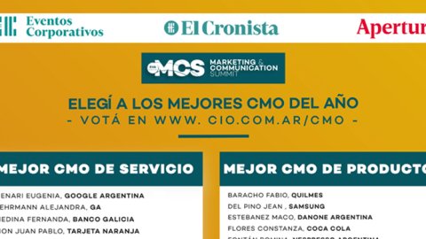 Se vienen los premios al Marketing y a la Comunicación