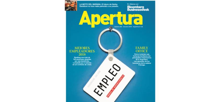 En Revista Apertura de octubre: Mejores empleadores en Argentina 2019