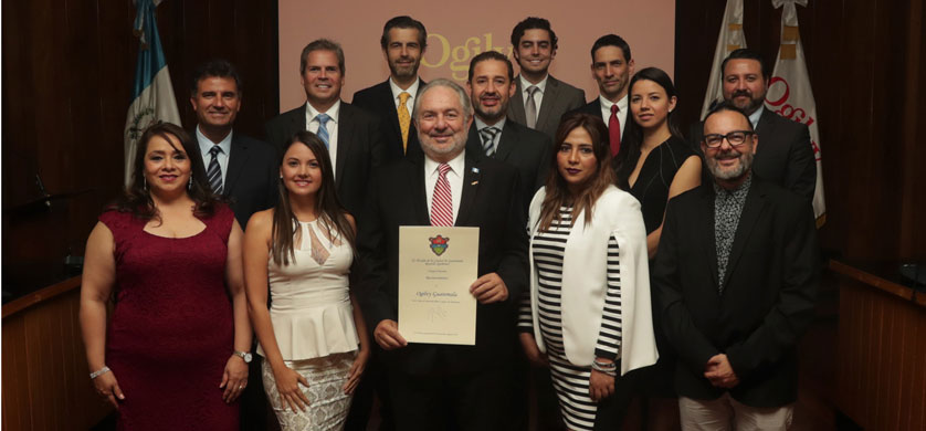 Ogilvy fue reconocida por la Municipalidad de Guatemala