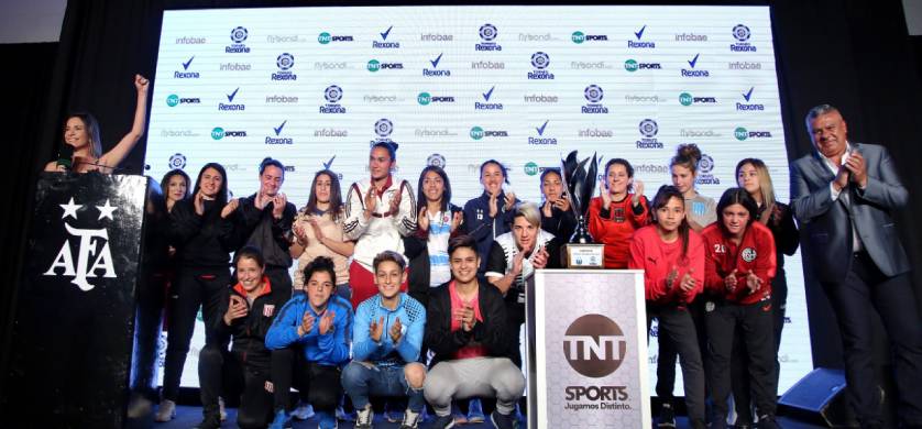 El fútbol femenino de la AFA llega a la pantalla de TNT Sports