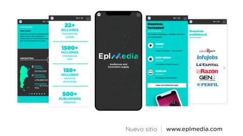 EPL Media lanzó su nuevo sitio