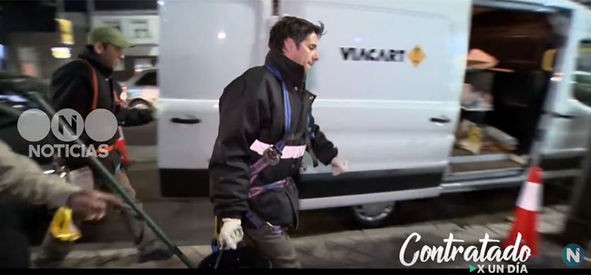 ¿Cómo trabajan los fijadores de cartelería en vía pública?