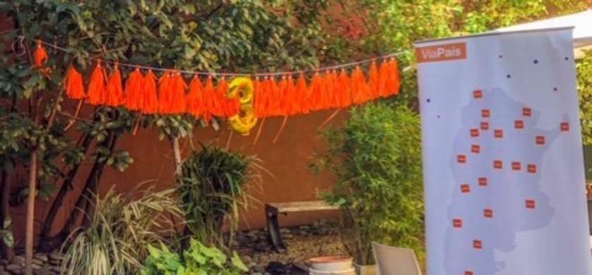 Vía País celebró su tercer aniversario con un after office