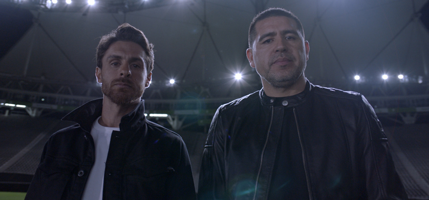 "Esto es nuestro", el comercial de Quilmes con Riquelme y Aimar