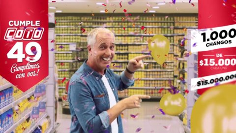 "Cumple Coto. Cumplimos con vos", la nueva campaña 360 de Supermercados Coto