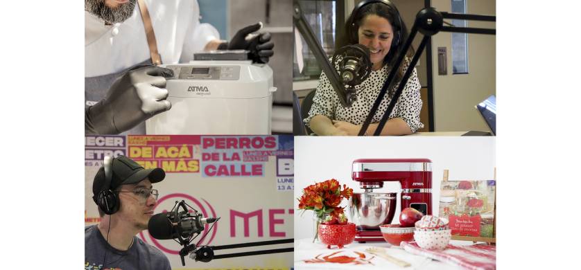Acción de ATMA en el programa de Metro 95.1 "Mesa compartida"