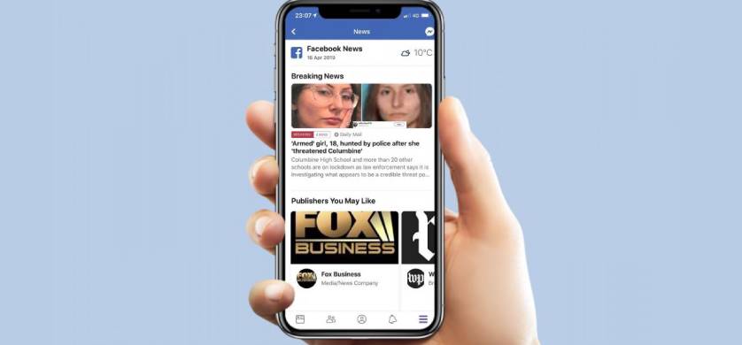 Facebook pagará a los medios por noticias, pero no a todos