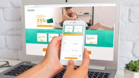 AcaSalud lanzó una nueva herramienta de venta online