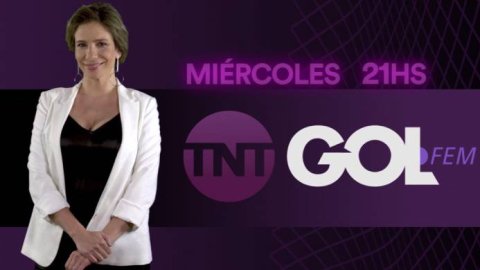 Angela Lerena conduce el nuevo programa TNT Gol Fem