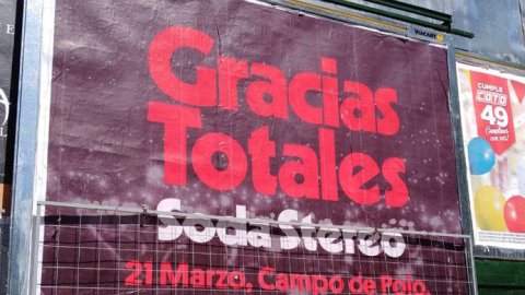 Viacart comunica el regreso de Soda Stereo