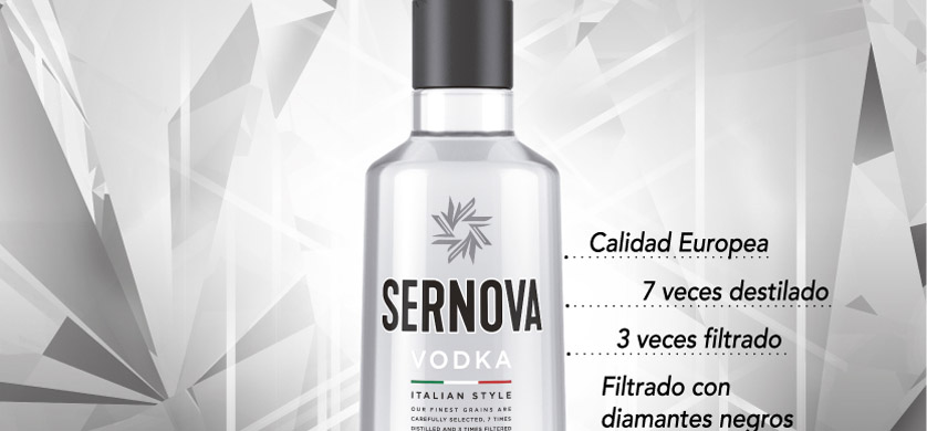 Sernova vodka llega a la Argentina