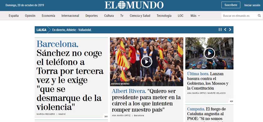 España: El Mundo comienza a cobrar por contenidos