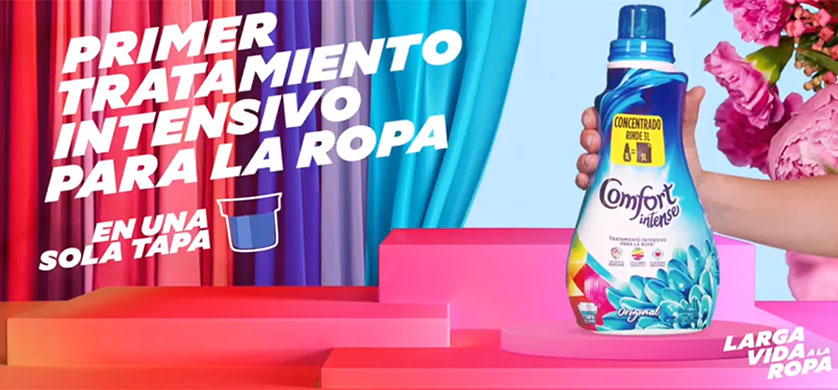 Llegó "Comfort Intense" de Unilever, y se lanzó con un nuevo spot: #LaRopaEsMásQueRopa