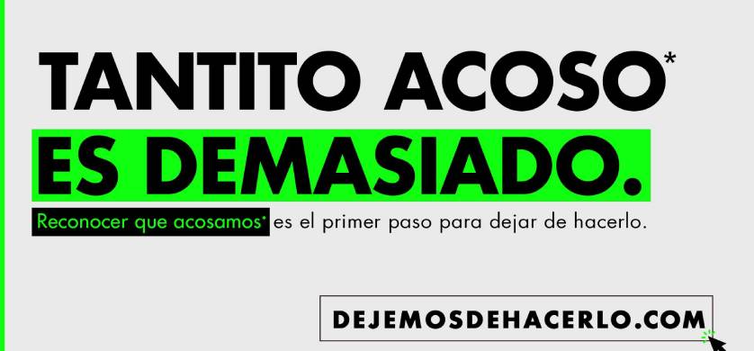 México: hombres piden frenar el acoso contra la mujer en campaña