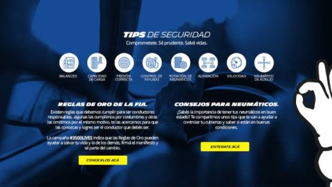 "#ManejateBien", la campaña de Michelin en su compromiso con los conductores
