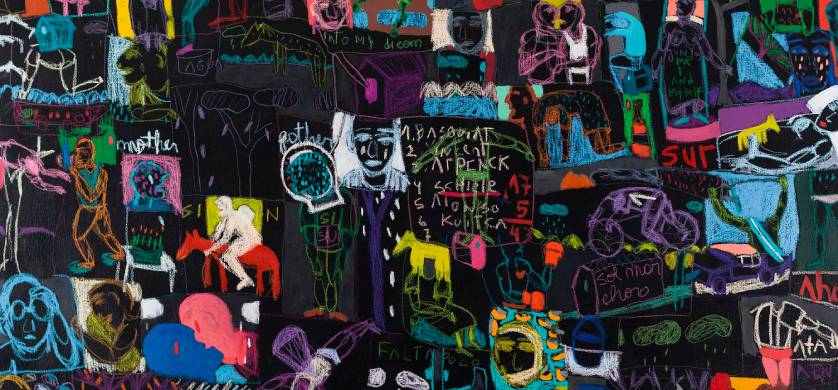 Siglo 21 inauguró la muestra "Diversificarte, el arte vive en la Universidad"