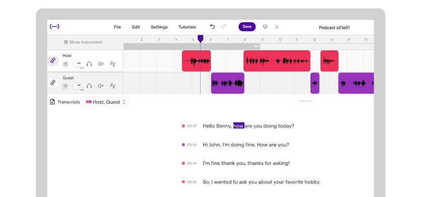 Soundtrap ahora tendrá el servicio de transcripción disponible en español