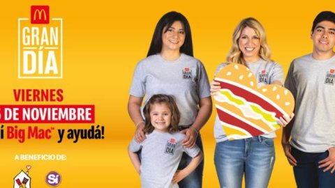 McDonald’s suma a Mercado Pago para el Gran Día solidario