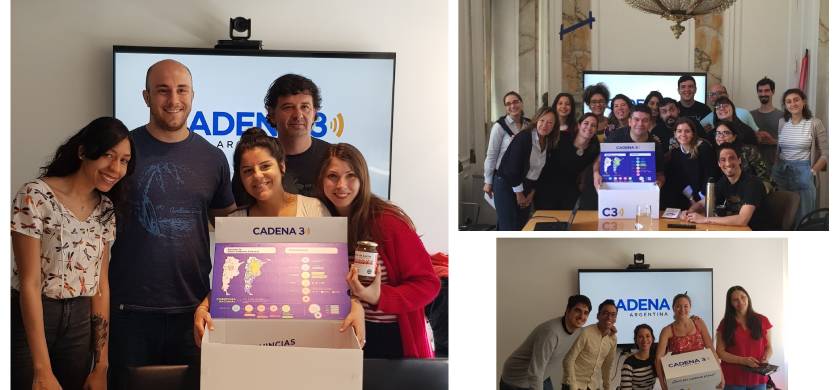 Planificadores de Wavemaker, OMD y Quiroga visitaron Cadena 3