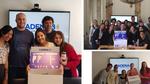 Planificadores de Wavemaker, OMD y Quiroga visitaron Cadena 3
