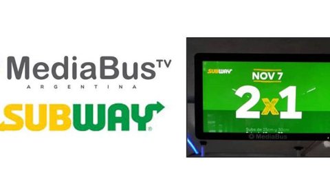SUBWAY llega a MediaBusTV