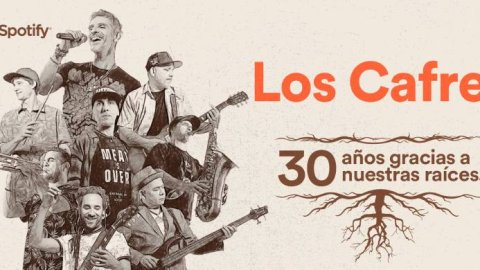 Spotify celebró junto a Los Cafres sus 30 años en la música
