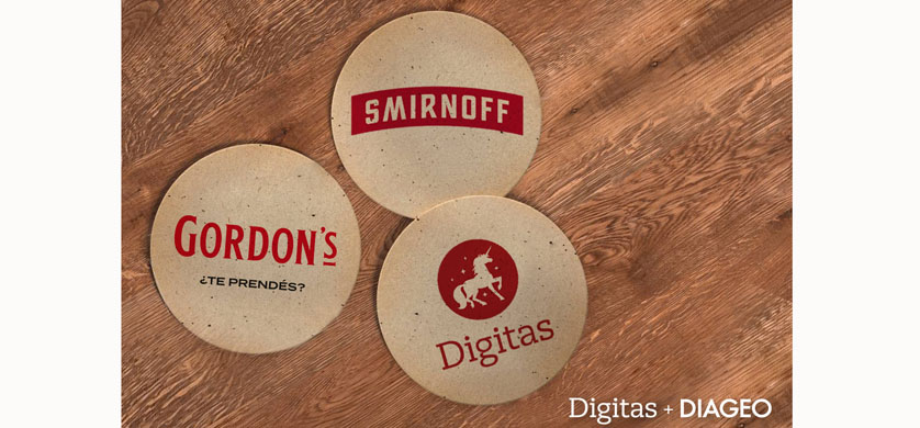 Smirnoff y Gordon’s, nuevos clientes de Digitas Buenos Aires