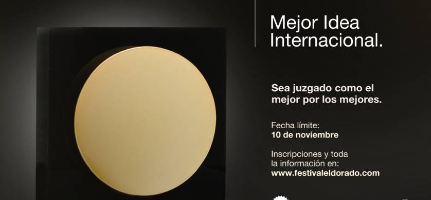 Festival ElDorado premiará a la "Mejor Idea Internacional"