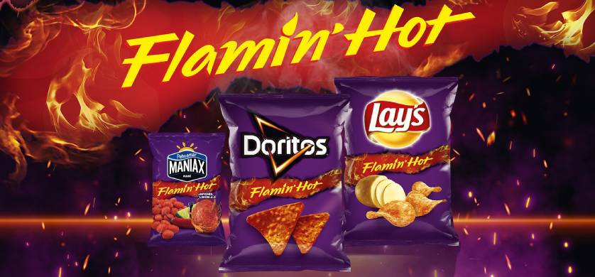 PepsiCo presenta Flamin' Hot, una experiencia de sabor intensa y picante
