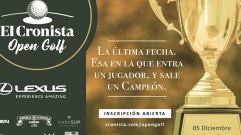 Final del Circuito El Cronista Open Golf