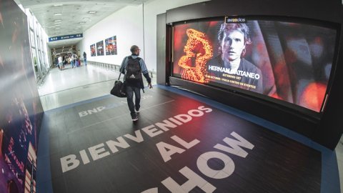 Acción de Braver para BNP en el aeropuerto de Córdoba