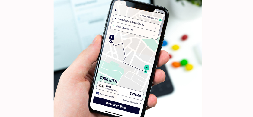 Llega a Buenos Aires Beat, una nueva app de transporte de pasajeros