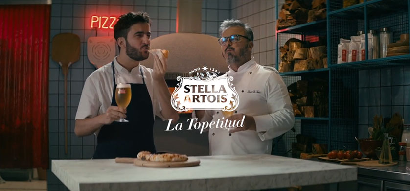 "Pizza Artois", el nuevo spot de Gut para Stella Artois