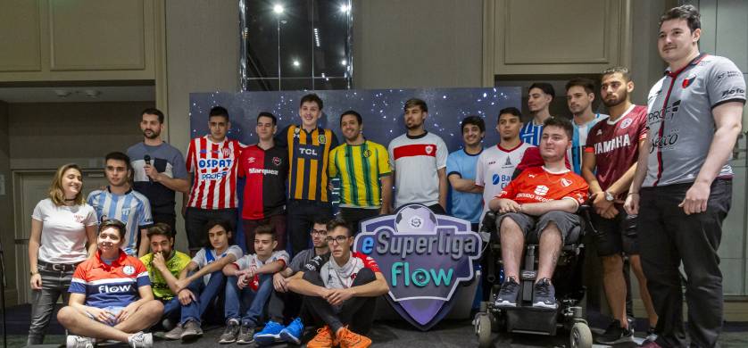Se presentaron los jugadores oficiales de la eSuperliga Flow