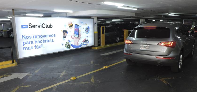 YPF eligió los parkings de Resting Car para el relanzamiento de Serviclub
