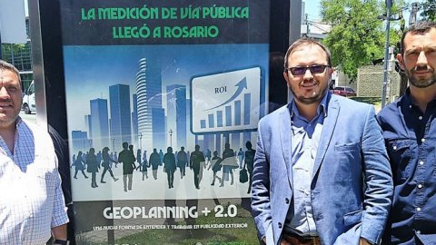 Rosario: la vía pública ya tiene su medición de audiencia