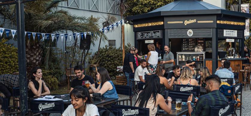 Nuevo bar "El Clásico" de Quilmes en Adrogué