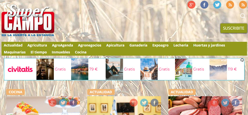 La revista Super Campo deja de editarse y saldrá en su versión web