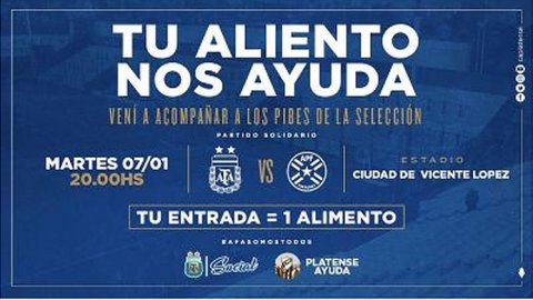 TNT Sports transmite el partido del Sub 23 entre Argentina y Paraguay