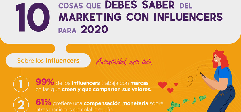 10 cosas que debes saber del marketing con influencers para 2020