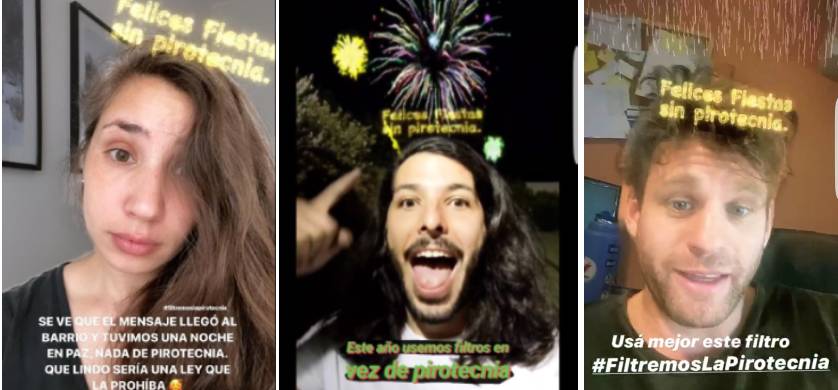 Filtro anti-pirotecnia, una propuesta de Be Influencers y Bitgeyser