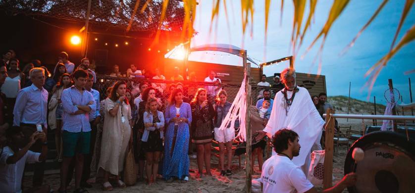 American Express recibió al verano en su parador AMEX Beach Club