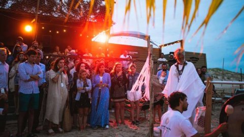 American Express recibió al verano en su parador AMEX Beach Club