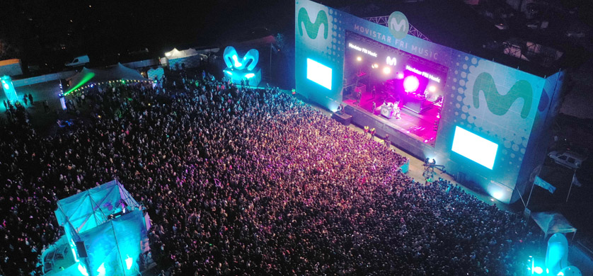 El trap se adueñó del Movistar Fri Music en Pinamar