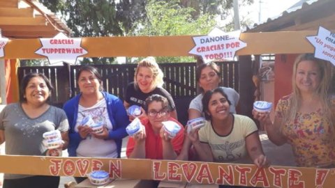 Tupperware se suma junto a Fundación Danone al proyecto Yogurdrinas