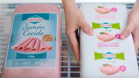 Campaña de Paladini por el lanzamiento de su jamón reducido en sodio