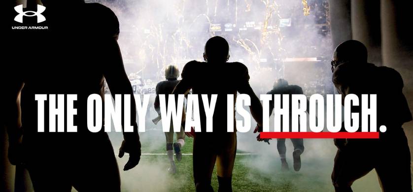 “The Only Way Is Through”, la nueva campaña global de Under Armour